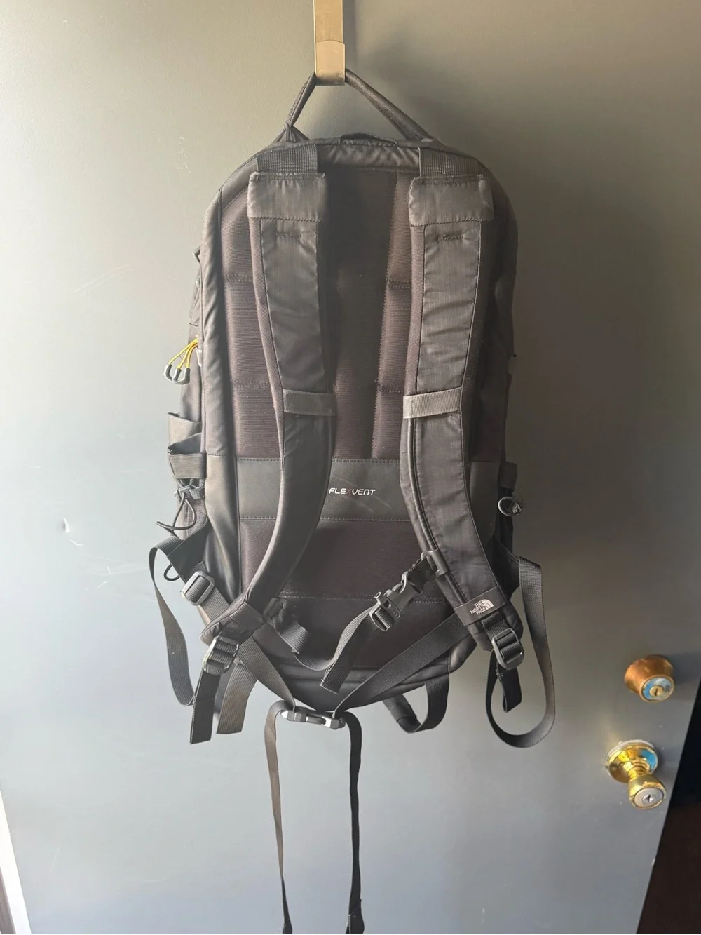 The North Face Two-Tone Yellow and Black Daypack Backpack 31L